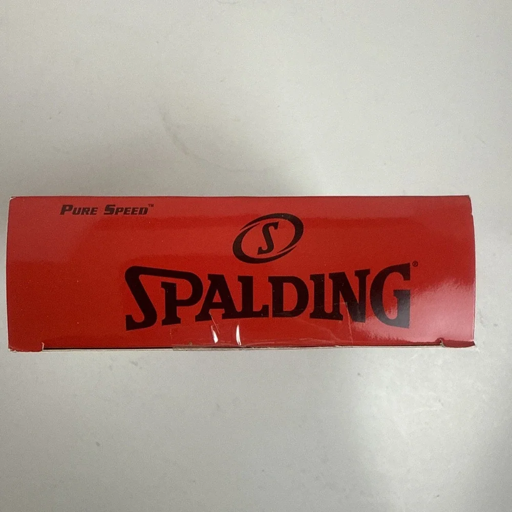 Spalding‎ Pure Speed 12 Pack Red Golf Balls Distance Titanium Core Ionomer Cover